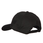 US Submarine Logo Embroidered Solid Cotton Pro Style Cap