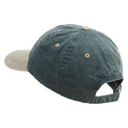 Argo Boat Embroidered Pigment Dyed Wash Cap - Spruce-Khaki OSFM