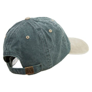 Argo Boat Embroidered Pigment Dyed Wash Cap - Spruce-Khaki OSFM