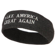 Make America Great Again Embroidered Head Band