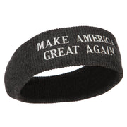 Make America Great Again Embroidered Head Band