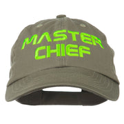 Halloween Master Chief Embroidered Pet Spun Cap