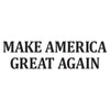 Make America Great Again Letters Heat Transfers Sticker