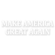 Make America Great Again Letters Heat Transfers Sticker