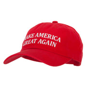 Make America Great Again Heat Transfer Unstructured Cotton Washed Cap