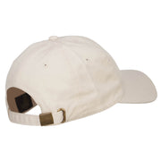 Mama Bear Design Heat Transfer Unstructured Cotton Twill Washed Cap