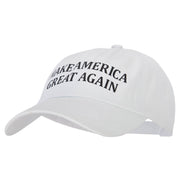 Make America Great Again Heat Transfer Unstructured Cotton Washed Cap