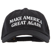 Make America Great Again Heat Transfer Unstructured Cotton Washed Cap