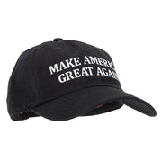 Make America Great Again Heat Transfer Unstructured Cotton Washed Cap