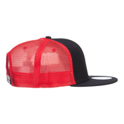 Mesh Premium Snapback Flat Bill Cap