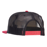 Mesh Premium Snapback Flat Bill Cap