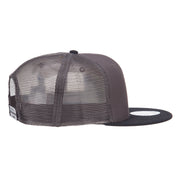 Mesh Premium Snapback Flat Bill Cap