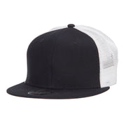 Mesh Premium Snapback Flat Bill Cap