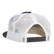 Mesh Premium Snapback Flat Bill Cap