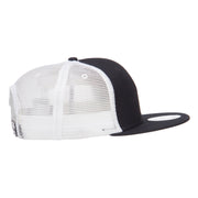 Mesh Premium Snapback Flat Bill Cap