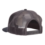 Mesh Premium Snapback Flat Bill Cap