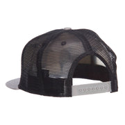 Mesh Premium Snapback Flat Bill Cap