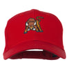 Small Bison Mascot Embroidered Low Profile Cap