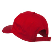 Small Bison Mascot Embroidered Low Profile Cap