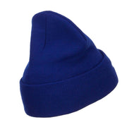 Mountain Biking Embroidered Long Beanie