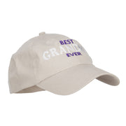 Best Grandma Ever Embroidered Low Cap