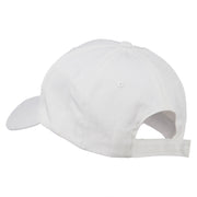 Small Bison Mascot Embroidered Low Profile Cap