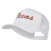 Mid States Texas Embroidered Mesh Back Cap