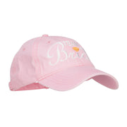 Team Bride Embroidered Dyed Cotton Cap