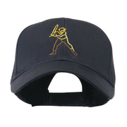 Men's Baseball Outline Embroidered Cap