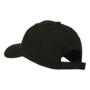 Small Bison Mascot Embroidered Low Profile Cap