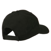 Small Bison Mascot Embroidered Low Profile Cap