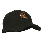 Small Bison Mascot Embroidered Low Profile Cap