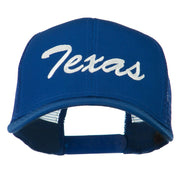 Mid States Texas Embroidered Mesh Back Cap