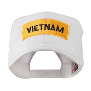 Military Badge of Vietnam Embroidered Cap