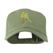 Men's Baseball Outline Embroidered Cap