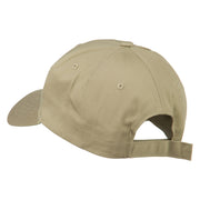 Small Bison Mascot Embroidered Low Profile Cap