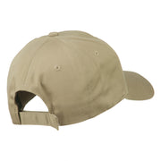 Small Bison Mascot Embroidered Low Profile Cap