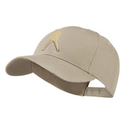 Men's Baseball Outline Embroidered Cap