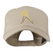 Men's Baseball Outline Embroidered Cap