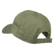 Small Bison Mascot Embroidered Low Profile Cap