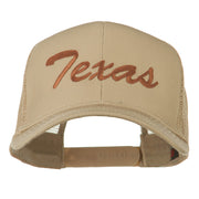 Mid States Texas Embroidered Mesh Back Cap