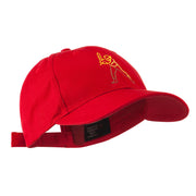 Men's Baseball Outline Embroidered Cap