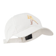 Men's Baseball Outline Embroidered Cap