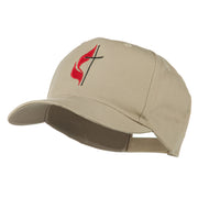 Methodist Church's Cross Embroidered Cap