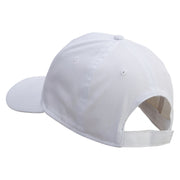 Boat In Bottle Embroidered Low Profile Structured Cap - White OSFM