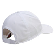 Boat In Bottle Embroidered Low Profile Structured Cap - White OSFM