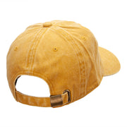 Mini Buck Embroidered Unstructured Cotton Cap