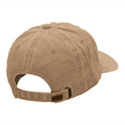 Movie Camera Embroidered Unstructured Cotton Cap