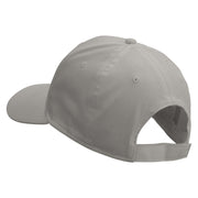 Boat In Bottle Embroidered Low Profile Structured Cap - Grey OSFM