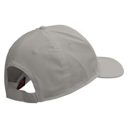 Boat In Bottle Embroidered Low Profile Structured Cap - Grey OSFM